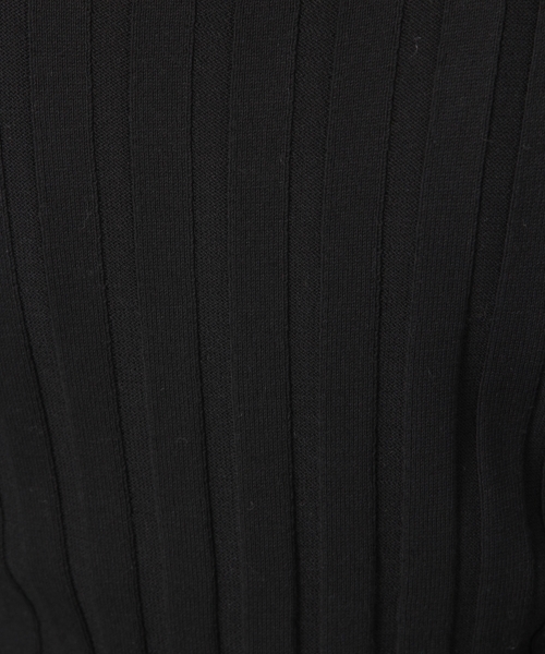 Andemiu（アンデミュウ）の「ワイドリブＶネックプルオーバー787748（ニット/セーター・レディース・ブラック/ホワイト/ピンク/グリーン・FREE）」の14枚目の写真