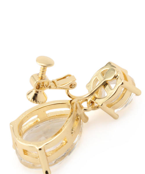 NARACAMICIE（ナラカミーチェ）の「ティアドロップイヤリング（イヤリング・レディース・ゴールド・FREE）」の5枚目の写真