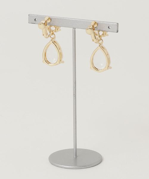 NARACAMICIE（ナラカミーチェ）の「ティアドロップイヤリング（イヤリング・レディース・ゴールド・FREE）」の2枚目の写真