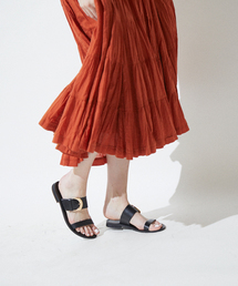 MAURO de BARI | MAURO de BARI / レザー フラットサンダル(サンダル)