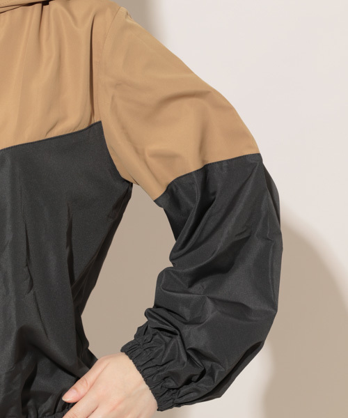 apres jour(アプレジュール)の「配色フードハーフジップ【ZOZOTOWN限定アイテム】(パーカー・レディース・ベージュ/レッド・フリー)」の15枚目の写真