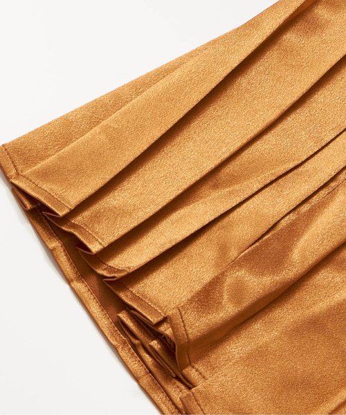 Otonato（オトナト）の「プリーツスカンツ(ママ) 8分丈（その他パンツ・レディース・ネイビー/オレンジ・MEDIUM）」の7枚目の写真