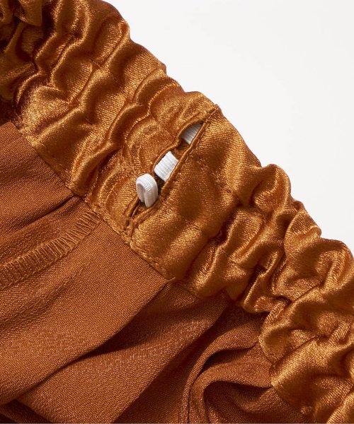 Otonato（オトナト）の「プリーツスカンツ(ママ) 8分丈（その他パンツ・レディース・ネイビー/オレンジ・MEDIUM）」の5枚目の写真