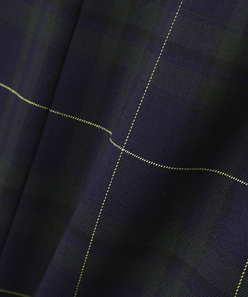 N.（N. Natural Beauty Basic）（エヌエヌナチュラルビューティーベーシック）の「◆チェック裏起毛ワンピース（ワンピース・レディース・ネイビー/ブラウン系その他・MEDIUM）」の20枚目の写真