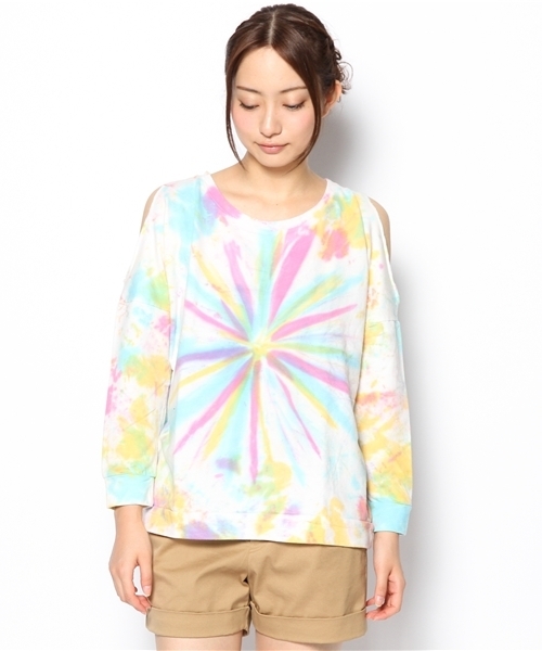 WEGO(ウィゴー)の「WEGO/タイダイスウェット(スウェット・レディース・その他3・FREE)」の2枚目の写真
