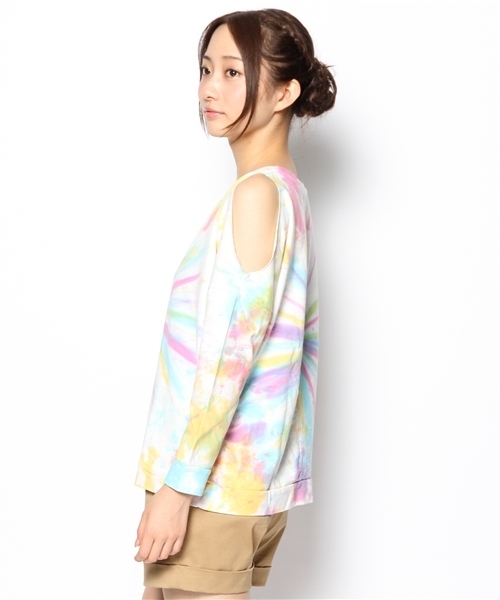 WEGO(ウィゴー)の「WEGO/タイダイスウェット(スウェット・レディース・その他3・FREE)」の3枚目の写真