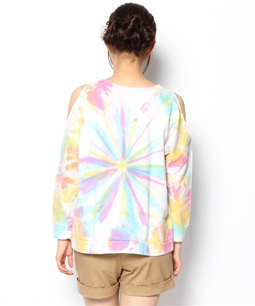 WEGO(ウィゴー)の「WEGO/タイダイスウェット(スウェット・レディース・その他3・FREE)」の4枚目の写真