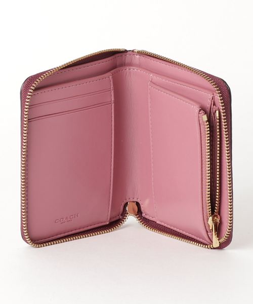 希少✨COACH コーチ ウィン スモール ウォレット ピンクパール　Cロゴ 希少✨COACH コーチ ウィン スモール ウォレット ピンクパール Cロゴ