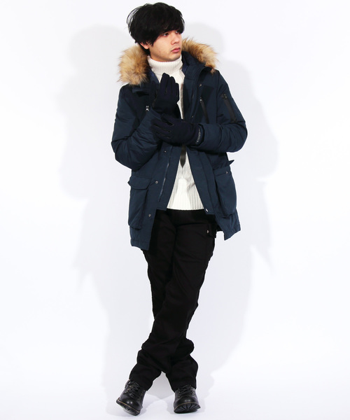 8(eight)(エイト)の「N-3B ミリタリージャケット モッズコート ダウン(モッズコート・メンズ・ブラック/ネイビー/レッド/カーキ・MEDIUM/LARGE/X-LARGE)」の10枚目の写真