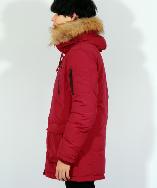 8(eight)(エイト)の「N-3B ミリタリージャケット モッズコート ダウン(モッズコート・メンズ・ブラック/ネイビー/レッド/カーキ・MEDIUM/LARGE/X-LARGE)」の13枚目の写真