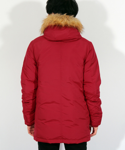 8(eight)(エイト)の「N-3B ミリタリージャケット モッズコート ダウン(モッズコート・メンズ・ブラック/ネイビー/レッド/カーキ・MEDIUM/LARGE/X-LARGE)」の14枚目の写真