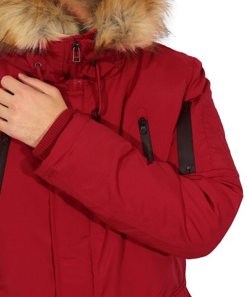 8(eight)(エイト)の「N-3B ミリタリージャケット モッズコート ダウン(モッズコート・メンズ・ブラック/ネイビー/レッド/カーキ・MEDIUM/LARGE/X-LARGE)」の17枚目の写真