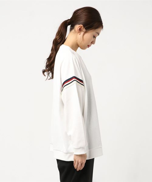 rps（アールピーエス）の「袖ラインワッフルプルオーバー（その他トップス・レディース・オフホワイト/ブラック/ベージュ・M）」の4枚目の写真