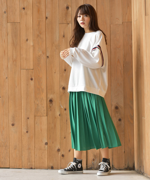 rps（アールピーエス）の「袖ラインワッフルプルオーバー（その他トップス・レディース・オフホワイト/ブラック/ベージュ・M）」の7枚目の写真