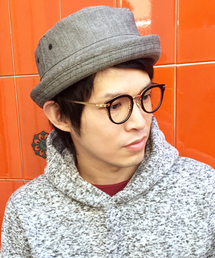 Ruben | HERRINGBONE PORK PIE HAT/ヘンリボーン ポークパイハット(ハット)