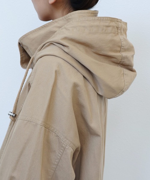 コットンチノツイルマウンテンパーカー（マウンテンパーカー