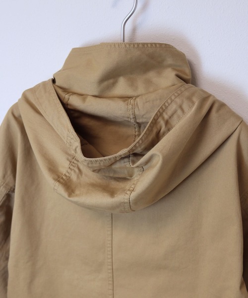 andme（アンドミー）の「コットンチノツイルマウンテンパーカー（マウンテンパーカー・レディース・ブラック/ベージュ/ネイビー/カーキ・M）」の19枚目の写真