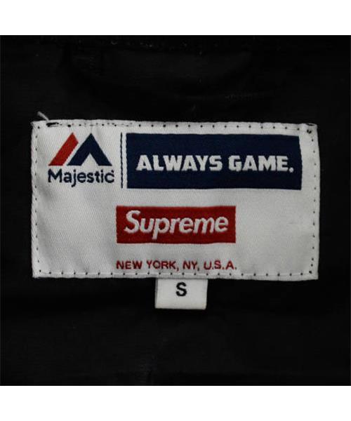 Supreme ヤンキース　サテン　コーチジャケット ブランド古着】Satin Hooed Coaches Jacket フードサテンコーチ