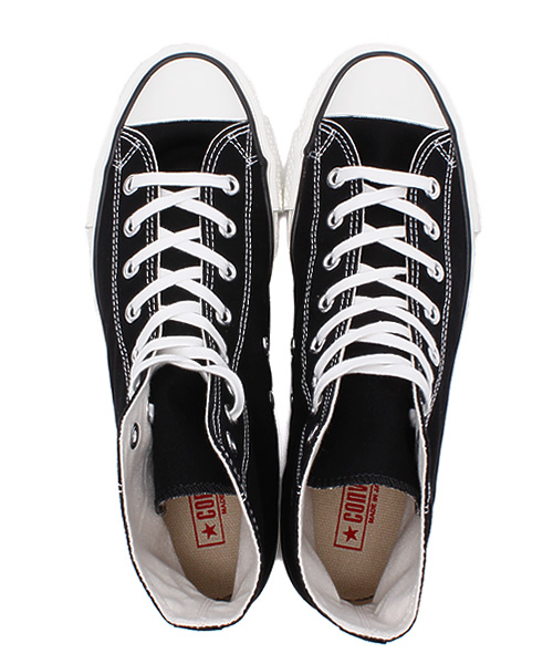 CONVERSE（コンバース）の「日本製 コンバース オールスター キャンバス ハイカット CONVERSE ALLSTAR J HI（スニーカー・メンズ・ブラック/ホワイト・27.5cm/23cm/26cm/23.5cm/27cm/29cm/26.5cm/28cm/24cm）」の9枚目の写真
