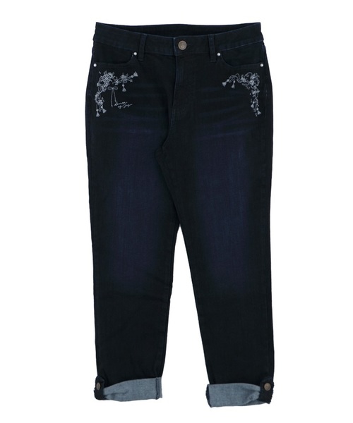axes femme（アクシーズファム）の「マリン刺繍ボーイズデニム