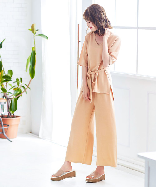 KOBE LETTUCE（コウベレタス）の「厚底ウッド調ウェッジソールワンベルトサボサンダル（サンダル・レディース・パイソン/ゴールド/クリア/ブラウン系その他/ホワイト/ブラック・LL/S/M/L）」の18枚目の写真