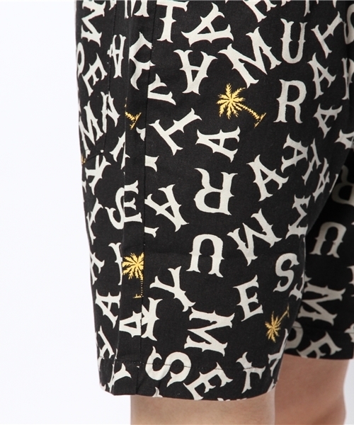WEGO（ウィゴー）の「WEGO/レタードパターンショーツ（その他パンツ・メンズ・ホワイト/ブラック・LARGE/MEDIUM）」の8枚目の写真