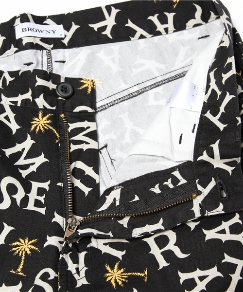 WEGO（ウィゴー）の「WEGO/レタードパターンショーツ（その他パンツ・メンズ・ホワイト/ブラック・LARGE/MEDIUM）」の9枚目の写真