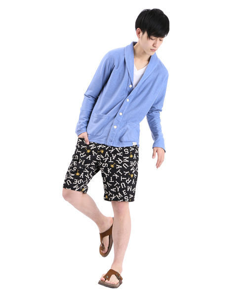 WEGO（ウィゴー）の「WEGO/レタードパターンショーツ（その他パンツ・メンズ・ホワイト/ブラック・LARGE/MEDIUM）」の12枚目の写真