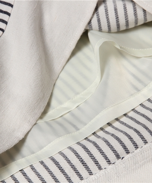 B:MING by BEAMS(ビーミングバイビームス)の「○ビーミング by ビームス / サイドラウンドスカート(スカート・レディース・オフホワイト/ネイビー・SMALL/MEDIUM)」の9枚目の写真