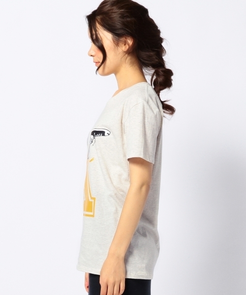 Another Edition(アナザーエディション)の「■AE×NuGgETS Kart T◆(Tシャツ/カットソー・レディース・ナチュラル/ライトブルー・フリー)」の4枚目の写真