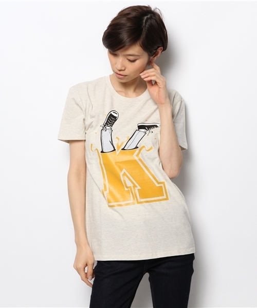 Another Edition(アナザーエディション)の「■AE×NuGgETS Kart T◆(Tシャツ/カットソー・レディース・ナチュラル/ライトブルー・フリー)」の9枚目の写真