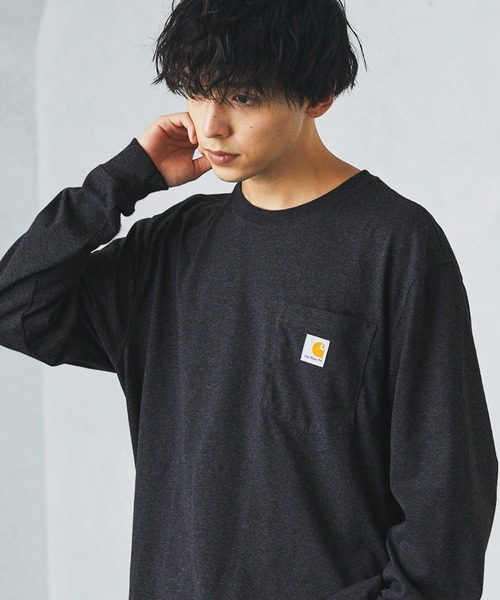 Carhartt�i�J�[�n�[�g�j�́uCarhartt/Workwear Pocket Long Sleeve T-Shirt ����T�V���c ����T �J�b�g�\�[�iT�V���c/�J�b�g�\�[�j�v�b�w�U�[�`���R�[��