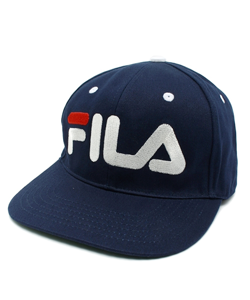 FILA(フィラ)の「WEGO/FILA BBキャップ(キャップ・メンズ・ホワイト/ネイビー/レッド・FREE)」の3枚目の写真