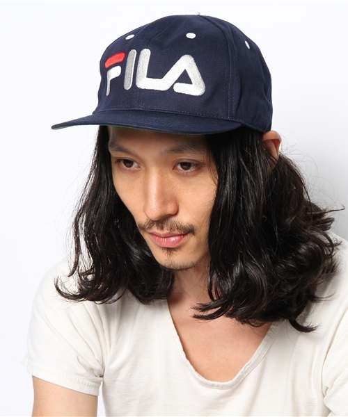 FILA(フィラ)の「WEGO/FILA BBキャップ(キャップ・メンズ・ホワイト/ネイビー/レッド・FREE)」の10枚目の写真