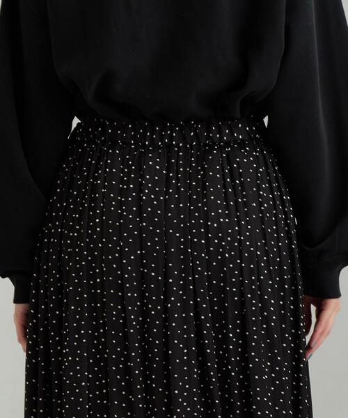 green label relaxing（グリーンレーベルリラクシング）の「CFC サテン ギャザー スカート（スカート・レディース・ブラック/ベージュ/ロイヤルブルー/オレンジ/ブラウン/ライトブルー/その他1・FREE）」の22枚目の写真