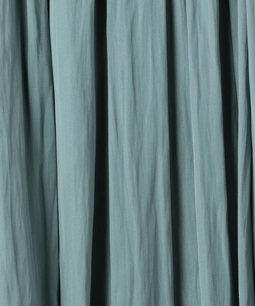 green label relaxing（グリーンレーベルリラクシング）の「CFC サテン ギャザー スカート（スカート・レディース・ブラック/ベージュ/ロイヤルブルー/オレンジ/ブラウン/ライトブルー/その他1・FREE）」の17枚目の写真