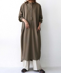 デニム好き必見 育てるデニム Or風合い重視 デニムシャツワンピ シャツワンピース Antiqua アンティカ のファッション通販 Zozotown