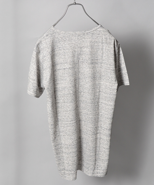 SHIPS JET BLUE(シップスジェットブルー)の「★★JB: ゛COOL MAX゛ リネンTEE(Tシャツ/カットソー・メンズ・オフホワイト/チャコールグレー/ブルー/ネイビー・MEDIUM/LARGE/SMALL)」の8枚目の写真