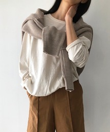 TODAYFUL | スラブコットンロンT(Tシャツ/カットソー)