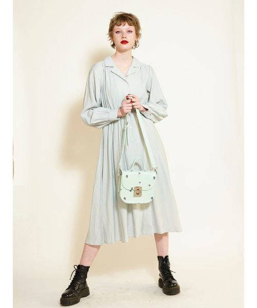 jouetie(ジュエティ)の「エンブロイダリーBAG(ショルダーバッグ・レディース・オフホワイト/ブラック/ミント/パープル・FREE)」の5枚目の写真