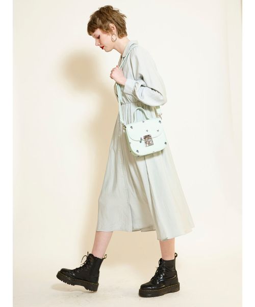 jouetie(ジュエティ)の「エンブロイダリーBAG(ショルダーバッグ・レディース・オフホワイト/ブラック/ミント/パープル・FREE)」の6枚目の写真