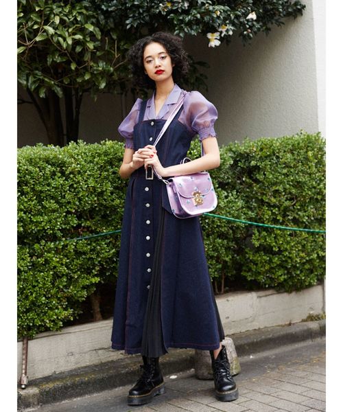 jouetie(ジュエティ)の「エンブロイダリーBAG(ショルダーバッグ・レディース・オフホワイト/ブラック/ミント/パープル・FREE)」の13枚目の写真