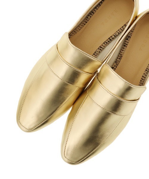 RANDA（ランダ）の「ソフトローファーシューズ（ローファー・レディース・ブラウン/ブラック/ゴールド・M/LL/S/L）」の5枚目の写真