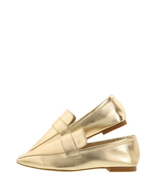 RANDA（ランダ）の「ソフトローファーシューズ（ローファー・レディース・ブラウン/ブラック/ゴールド・M/LL/S/L）」の8枚目の写真