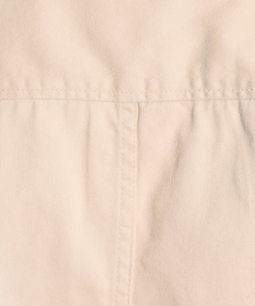 niko and...（ニコアンド）の「サテンドロストミリタリージャケット（ミリタリージャケット・レディース・カーキ/ブルー/アイボリー・MEDIUM/LARGE）」の22枚目の写真