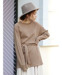 Ungrid | テレコリボンロングスリーブTee(Tシャツ/カットソー)