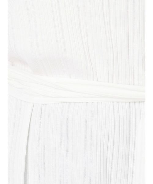 Ungrid（アングリッド）の「テレコリボンロングスリーブTee（Tシャツ/カットソー・レディース・オフホワイト/ブラック/モカ・FREE）」の12枚目の写真