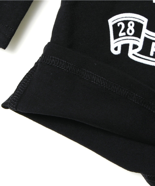 AZUL by moussy（アズールバイマウジー）の「HEAVENLYマリア天竺クルーネック7分袖T（Tシャツ/カットソー・キッズ・ブラック/ライトピンク/ホワイト・120/100/140）」の9枚目の写真