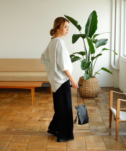 Auntie Rosa Holiday(アンティローザホリデー)の「タイダイルーズTEE(Tシャツ/カットソー・レディース・グリーン/パープル・FREE)」の12枚目の写真