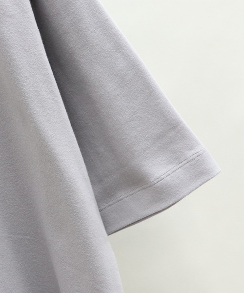 Confirm(コンファーム)の「Confirm / コンファーム サイドジップビッグシルエットTシャツ(Tシャツ/カットソー・メンズ・ブラック/グレー/サックスブルー・M/L)」の11枚目の写真